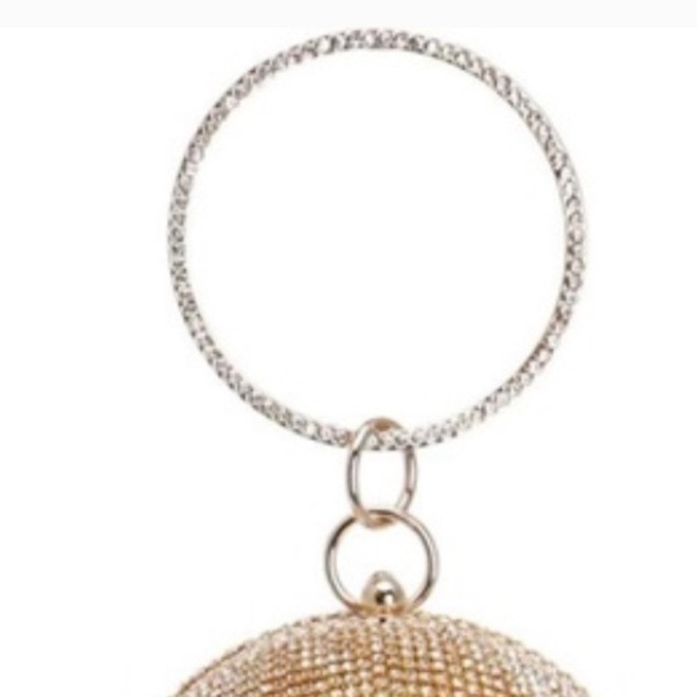 Elegant Pearl and Gold Evening Clutch - Picture 12 of 12